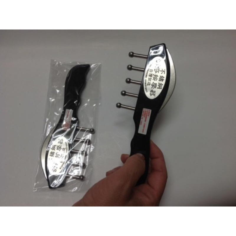 【虎達麥皂陪省團】雙頭不銹鋼刮痧器/限時特賣/現貨-細節圖2