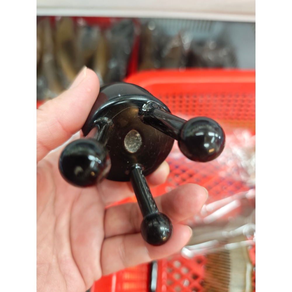 【虎達麥皂陪省團】小黑三腳按摩器 牛角按摩-細節圖3