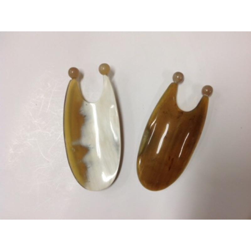 【虎達麥皂陪省團】蛞蝓臉部按摩器 牛角按摩棒-細節圖4