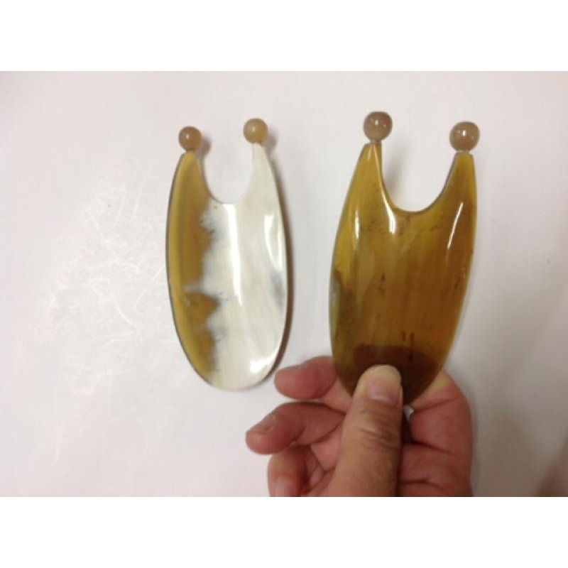 【虎達麥皂陪省團】蛞蝓臉部按摩器 牛角按摩棒-細節圖5