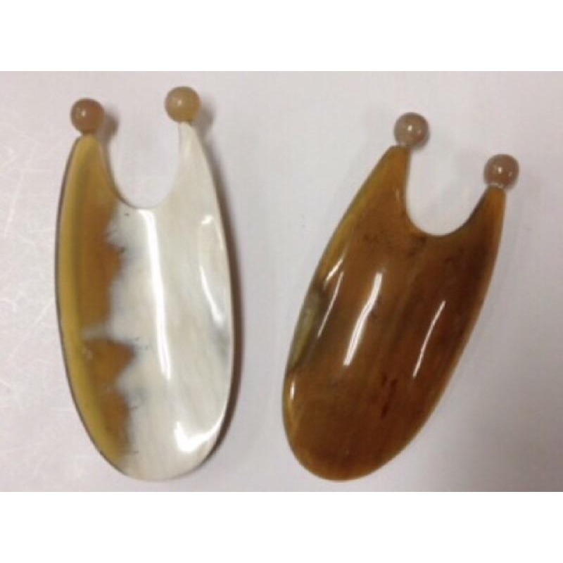 【虎達麥皂陪省團】蛞蝓臉部按摩器 牛角按摩棒-細節圖6