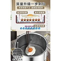 【虎達麥皂陪省團】【A+COOK A級料理】蜂巢式316不鏽鋼雙耳湯鍋-細節圖4
