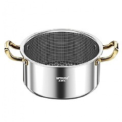 【虎達麥皂陪省團】【A+COOK A級料理】蜂巢式316不鏽鋼雙耳湯鍋-細節圖9