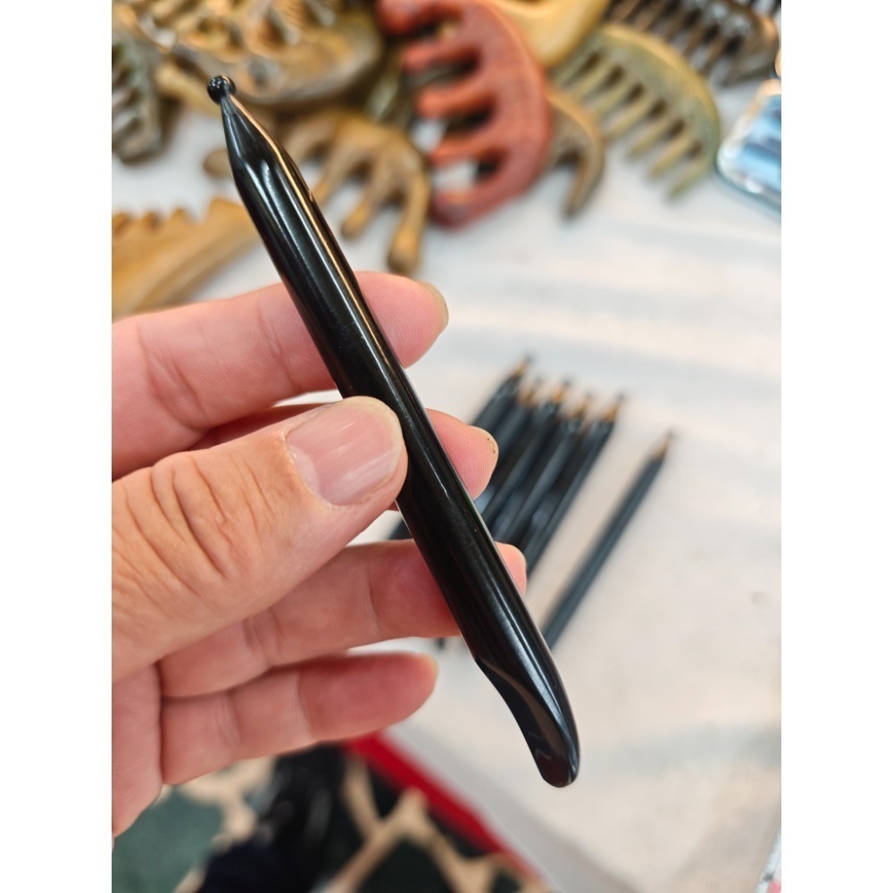 【虎達麥皂陪省團】美容筆 牛角按摩筆 睛明穴-細節圖7