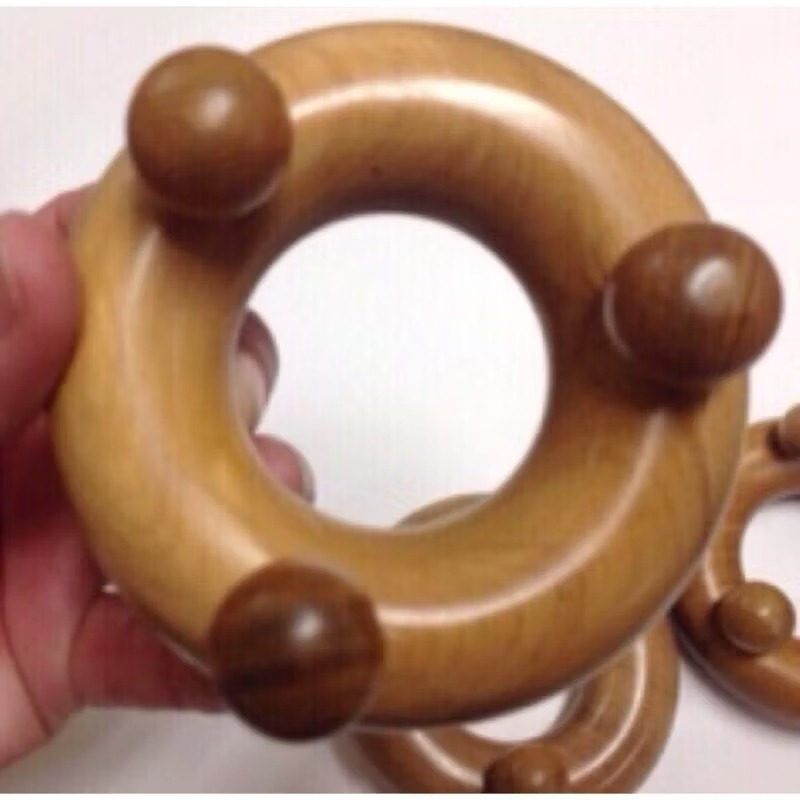 【虎達麥皂陪省團】肖楠木 香木 淡淡木頭香 甜甜圈原木 按摩圈-細節圖4