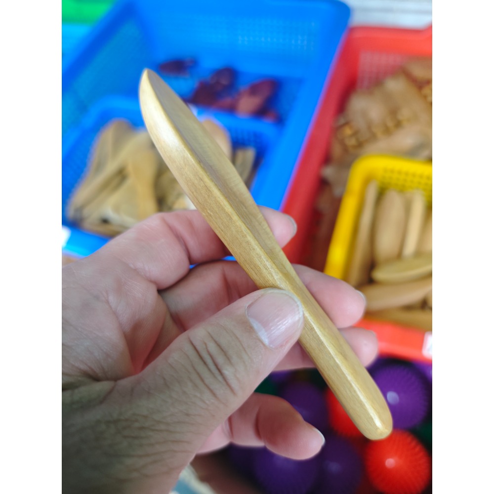 【虎達麥皂陪省團】肖楠木 香木 原木刮痧片-細節圖2