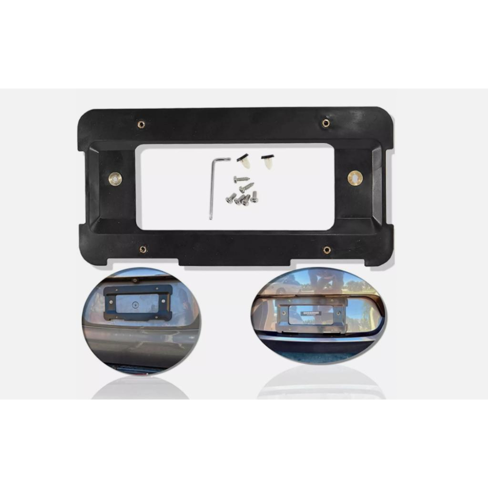 【送配件】BMW Mini 新款後牌框 解決鎖點滑牙 後牌框 車牌架 F30 G20 G30 TOYOTA SUPRA-細節圖3