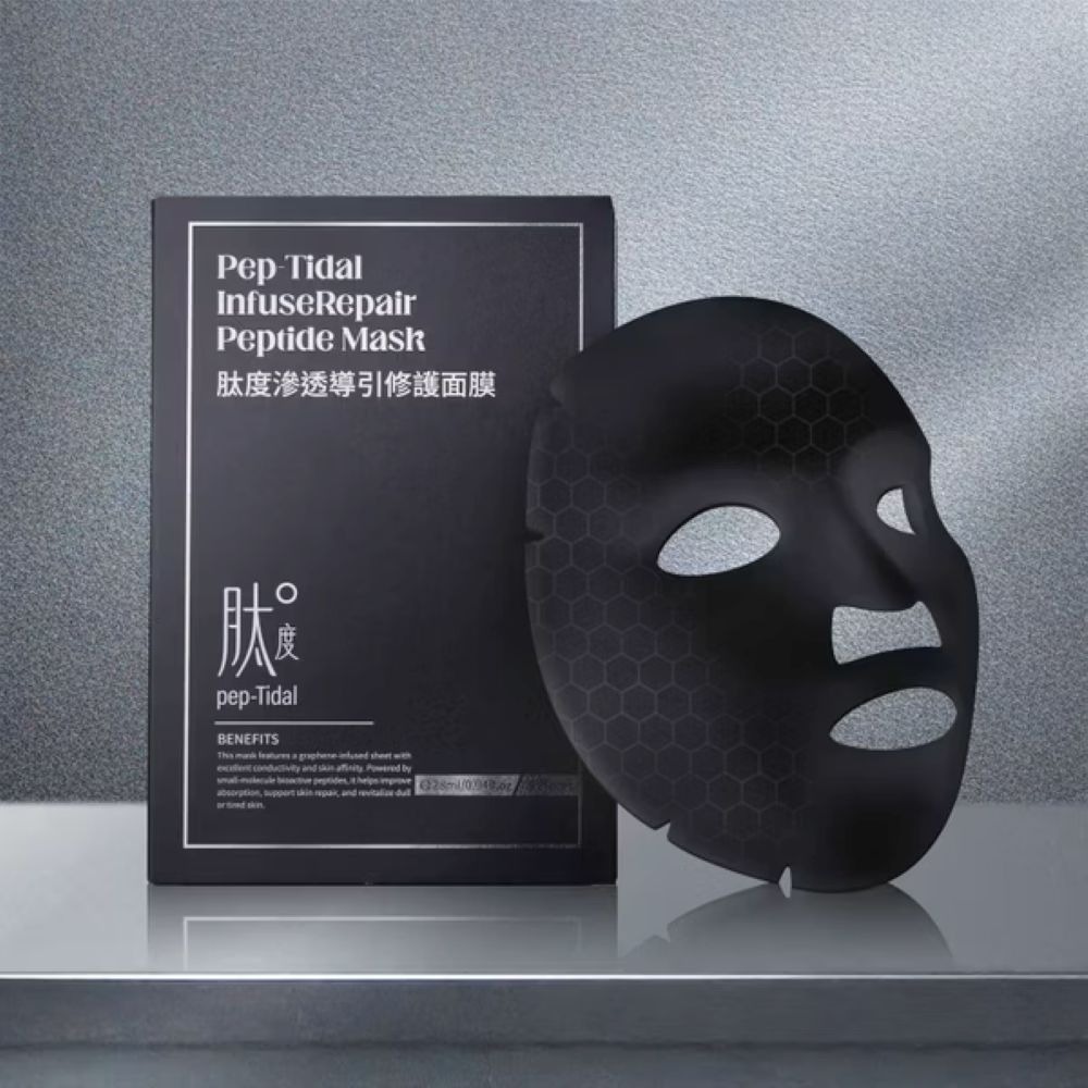 【肽度】滲透導引修護面膜(5片裝)_石墨烯+68種活性胜肽+大馬士革玫瑰-細節圖2