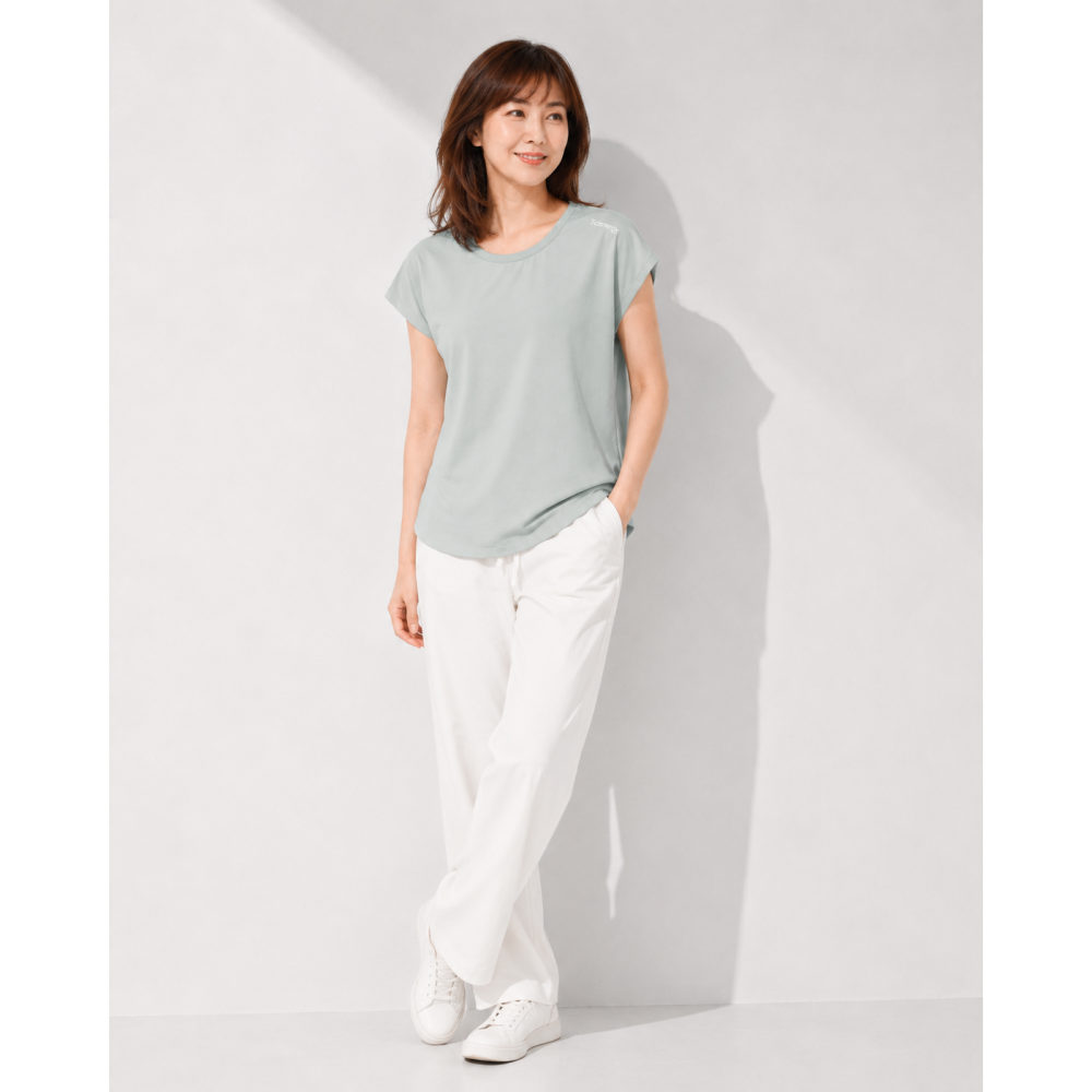 [肽烯力]寡層石墨烯®遠紅外線T恤shirt(女)-細節圖3