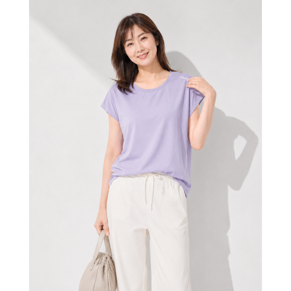 [肽烯力]寡層石墨烯®遠紅外線T恤shirt(女)-細節圖4