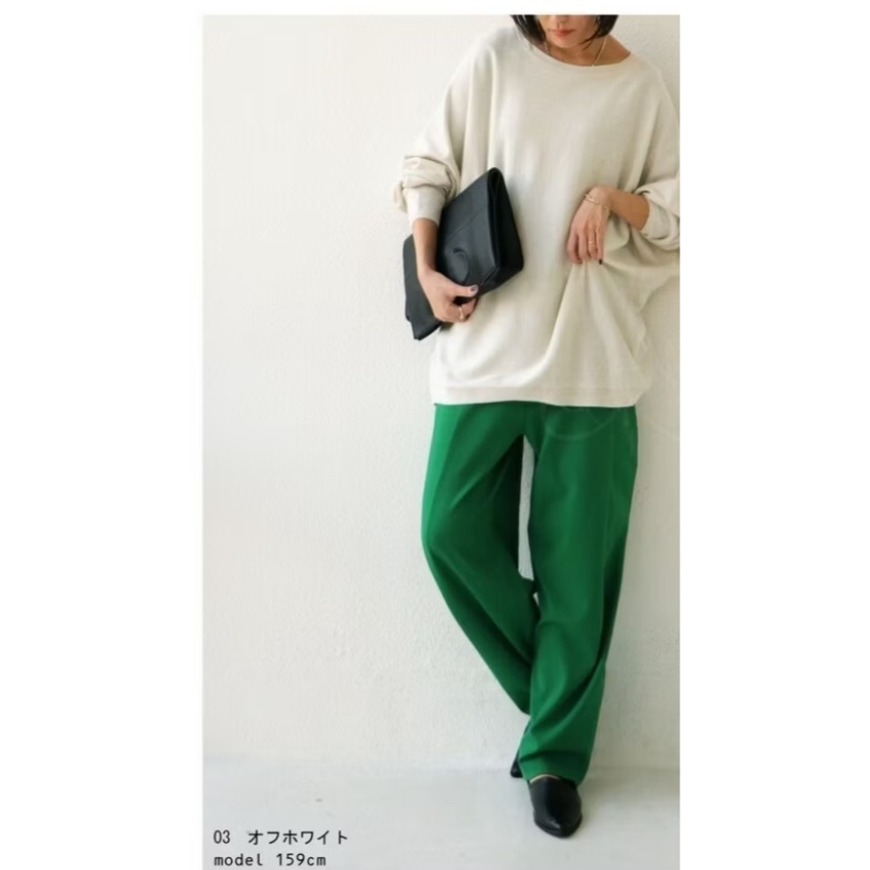 ♥️J.shop♥️現貨 日單秋冬蝙蝠袖針織衫上衣#NA-00297-規格圖9