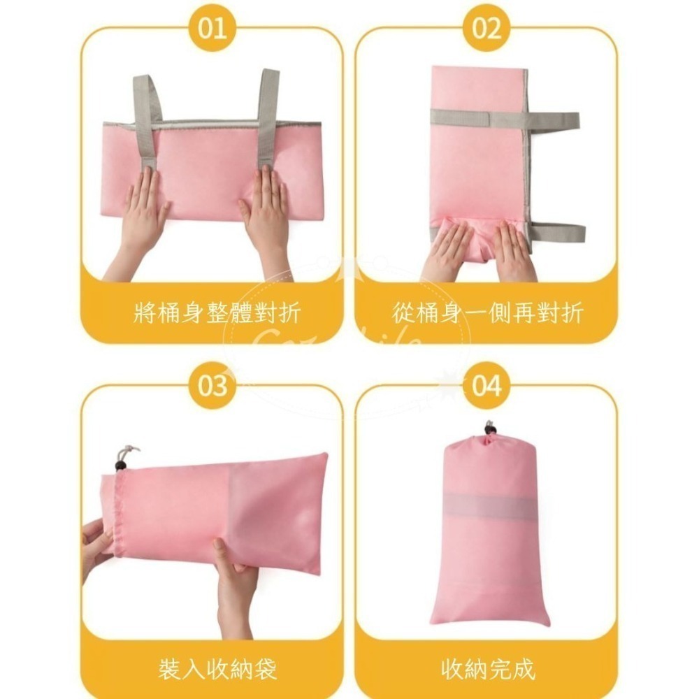 【台灣現貨】加蓋摺疊泡腳桶 折疊泡腳桶 折疊泡腳袋 折疊泡腳盆 泡腳袋 足浴袋 足浴桶 泡腳桶 便攜泡腳桶 摺疊水桶-細節圖10