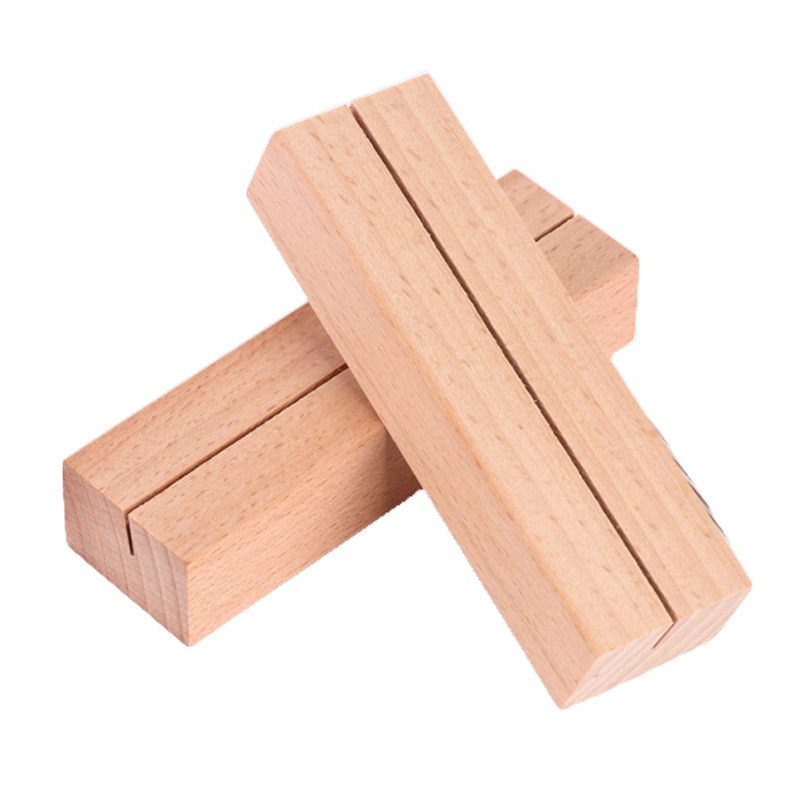 【台灣現貨】木質便簽夾 名片夾 名片座 卡片夾 照片夾 便簽夾 留言夾 標籤夾 卡片架 明信片夾 底座 實木底座 木底座-細節圖9