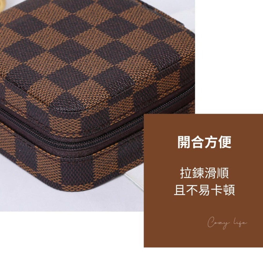 迷你飾品盒 飾品包 首飾盒 珠寶盒 戒指盒 飾品戒指項鍊耳環收納盒 首飾包 隨身飾品盒 首飾收納盒 飾品收納盒 飾品收納-細節圖6