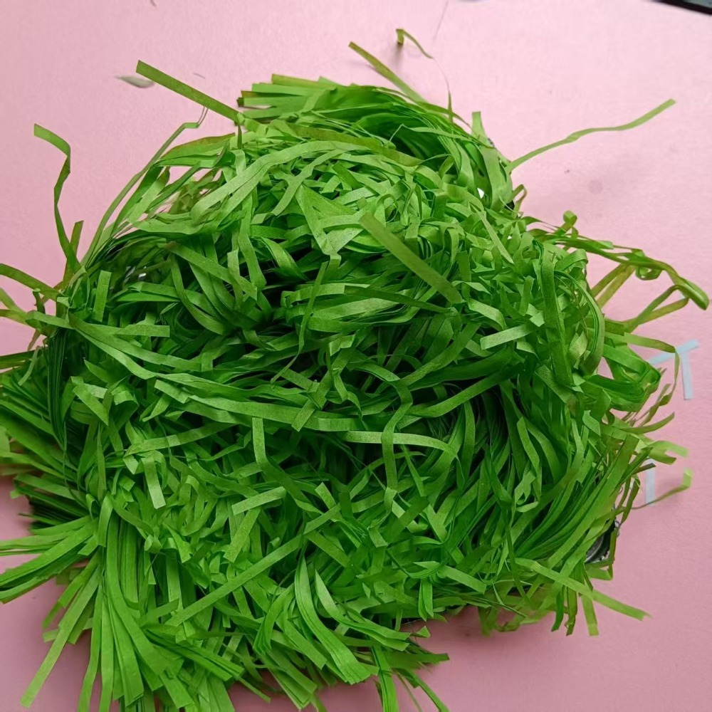 拉菲草【500g元現貨】水果 護膚品 化妝品 禮物盒 糖盒填充物 裝飾包裝紙 褶皺拉菲草 多色可選 伴手禮 彩色碎紙-規格圖11