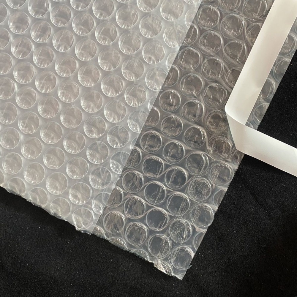 雙層汽泡袋 現貨 帶封口氣泡袋 强粘透明自黏袋 防震 防水 防摔 防潮 打包寄件泡沫袋 快遞物流出貨袋 透明泡泡袋-細節圖5