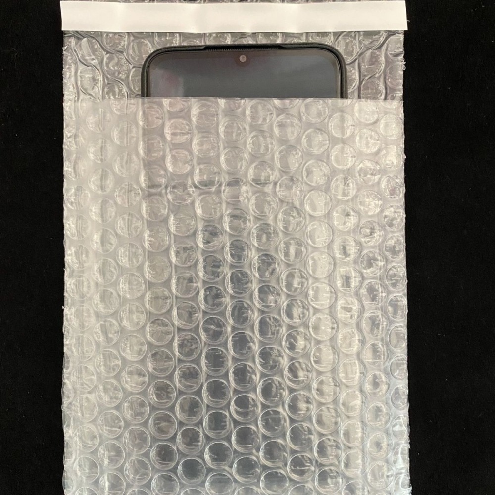 雙層汽泡袋 現貨 帶封口氣泡袋 强粘透明自黏袋 防震 防水 防摔 防潮 打包寄件泡沫袋 快遞物流出貨袋 透明泡泡袋-細節圖7