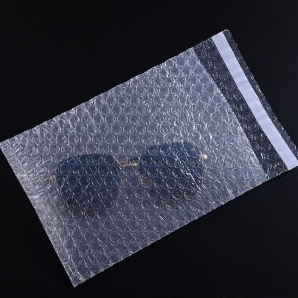 雙層汽泡袋 現貨 帶封口氣泡袋 强粘透明自黏袋 防震 防水 防摔 防潮 打包寄件泡沫袋 快遞物流出貨袋 透明泡泡袋-細節圖9