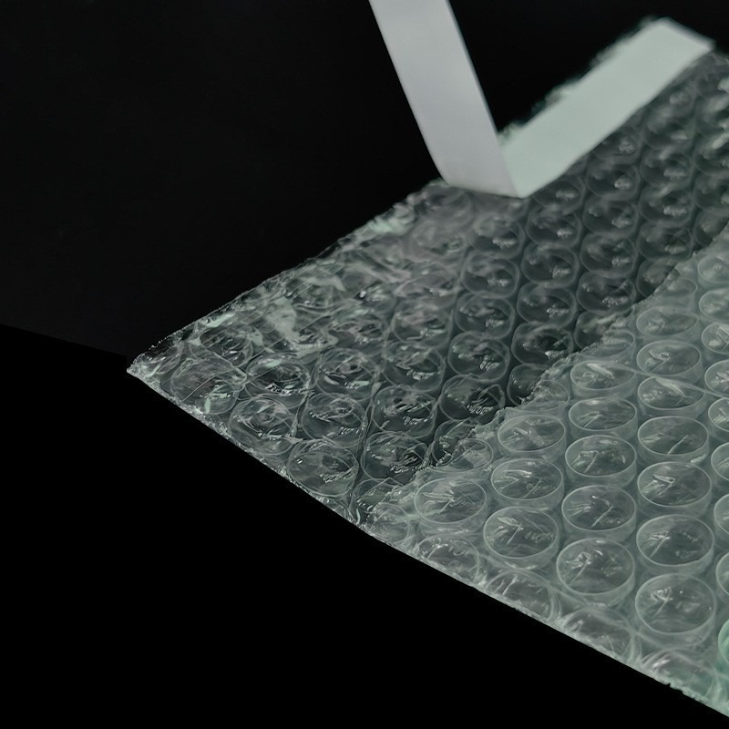 雙層汽泡袋 現貨 帶封口氣泡袋 强粘透明自黏袋 防震 防水 防摔 防潮 打包寄件泡沫袋 快遞物流出貨袋 透明泡泡袋-細節圖10