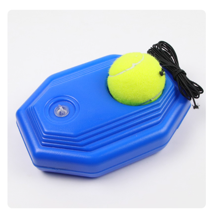 網球訓練器帶繩固定練習器彈力繩初學者單人帶線回彈網球套裝-細節圖6