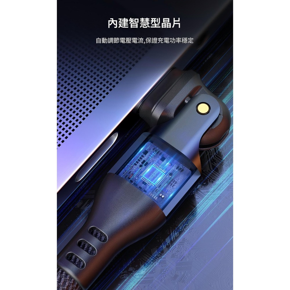 240w 180°旋轉雙Type-c to Type-c超級快充線 PD充電線 數據傳輸線 長100cm 防斷裂 更安全-細節圖8
