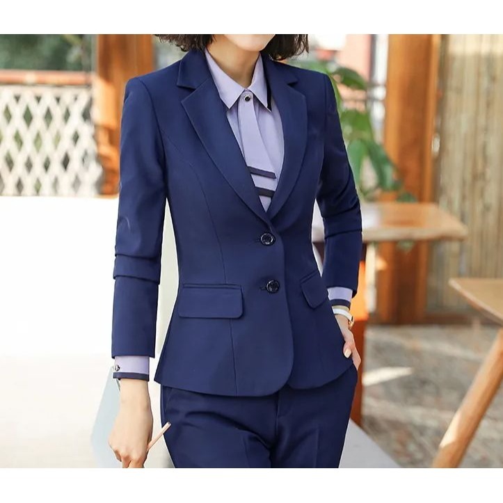 女西裝外套上 班族學生 (雙釦子) 大尺碼S~7XL 上班西裝cpj04-規格圖8