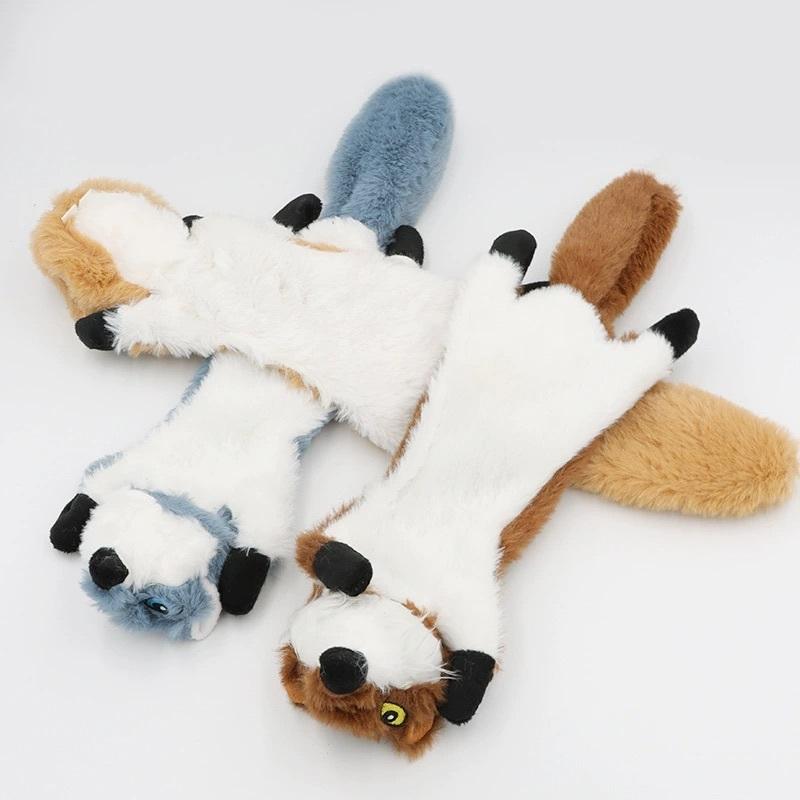 <1313選物> 毛絨皮毛 寵物用品 毛绒皮殼耐啃咬磨牙潔牙動物造型狗狗玩具 現貨-細節圖4