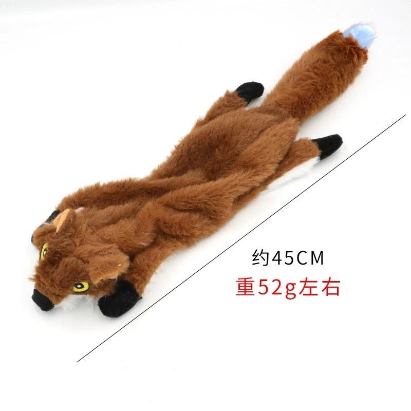 <1313選物> 毛絨皮毛 寵物用品 毛绒皮殼耐啃咬磨牙潔牙動物造型狗狗玩具 現貨-細節圖7