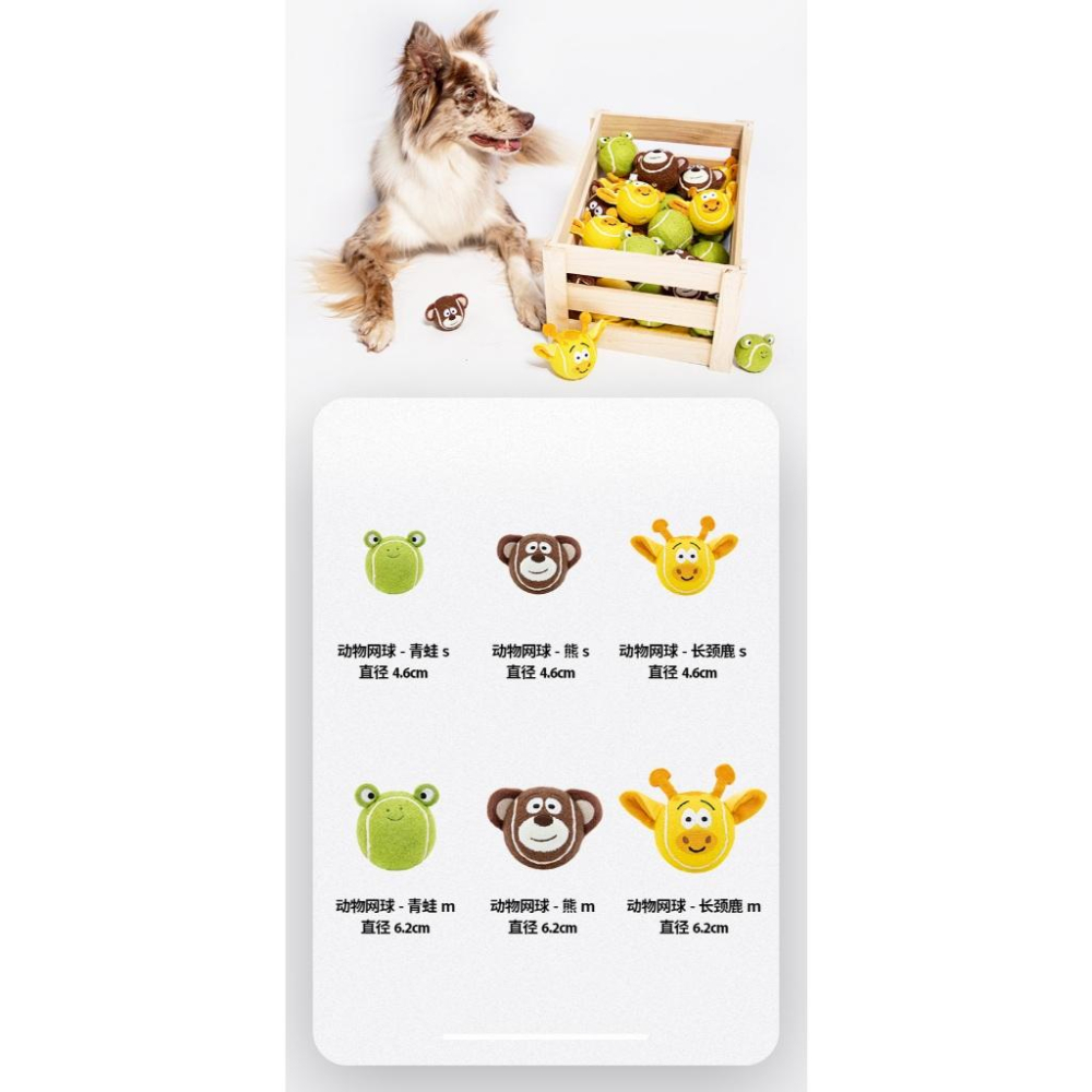 <1313選物>GiGwi貴為動物網球狗狗玩具耐咬磨牙寵物自嗨解悶神器大型犬寵物球-細節圖5