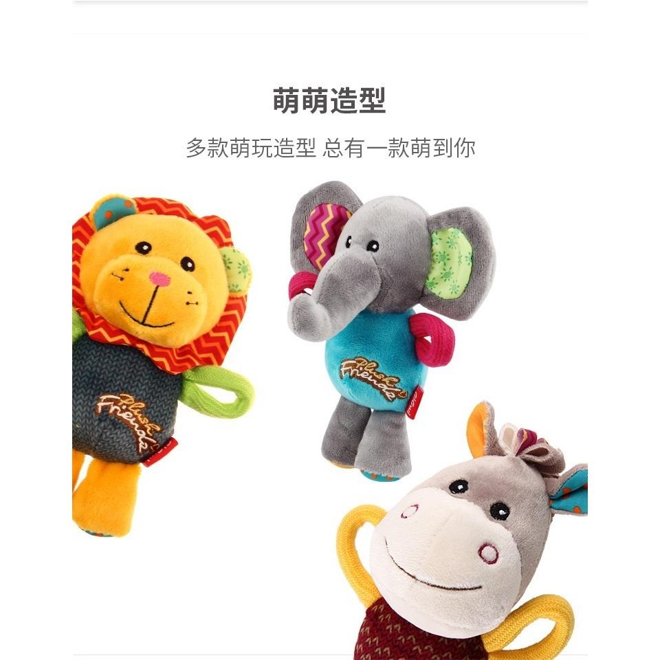 <1313選物>貴為GiGwi 動物授勳狗狗玩具 叫叫玩具 拉扯拔河玩具毛絨發聲耐咬玩具 狗狗解悶自嗨神器中小型犬玩具-細節圖3
