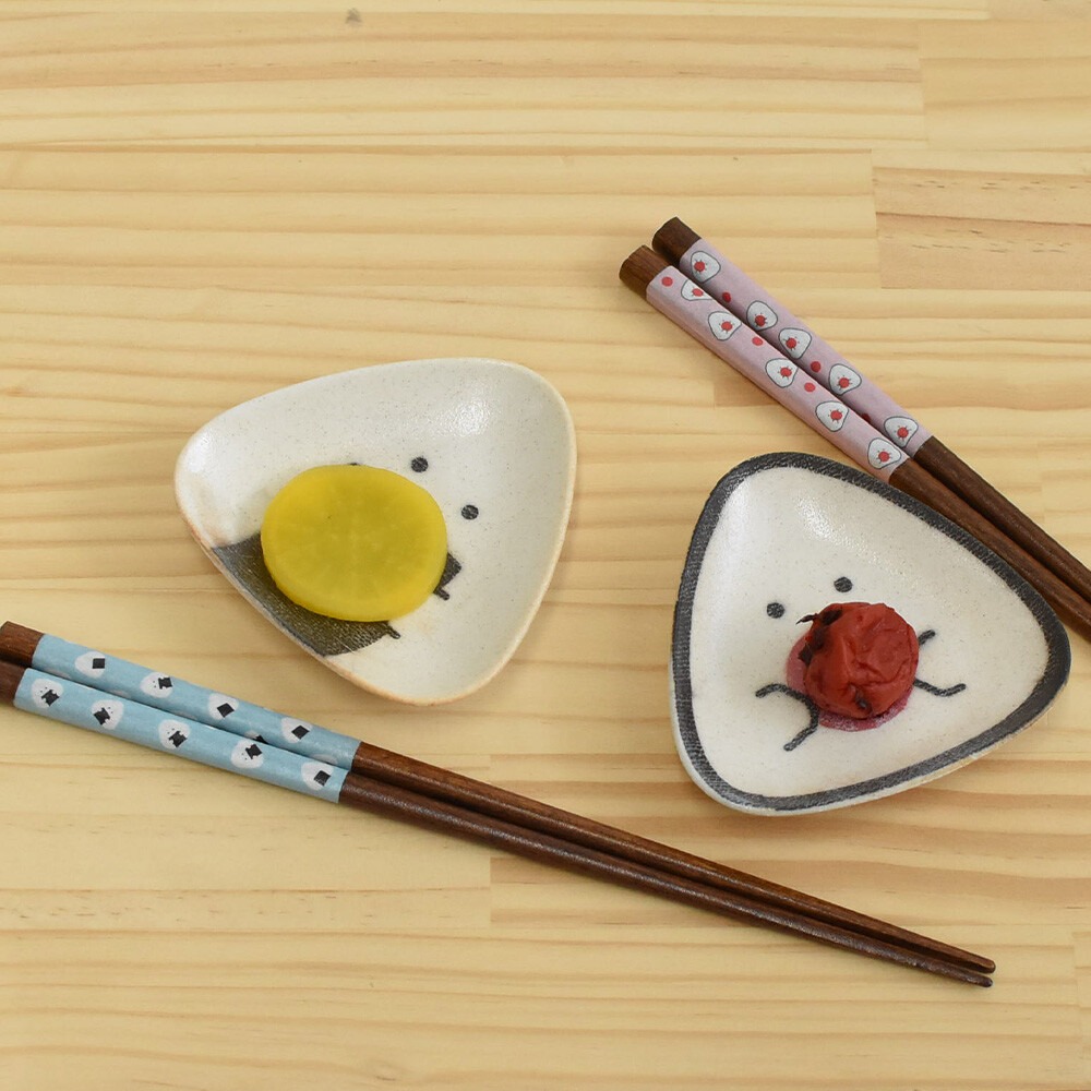 🍙 逸品社 | 三角飯糰君 小碟｜美濃燒-細節圖3