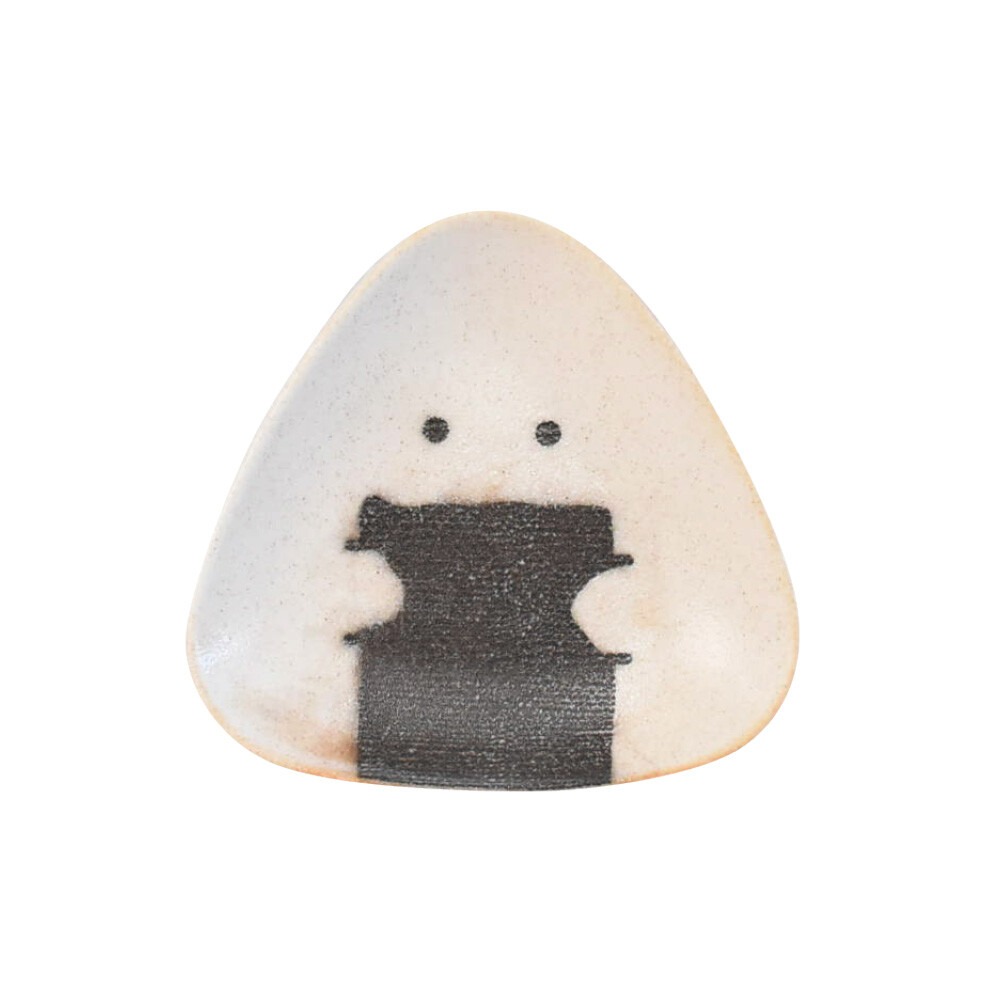 🍙 逸品社 | 三角飯糰君 小碟｜美濃燒-規格圖3