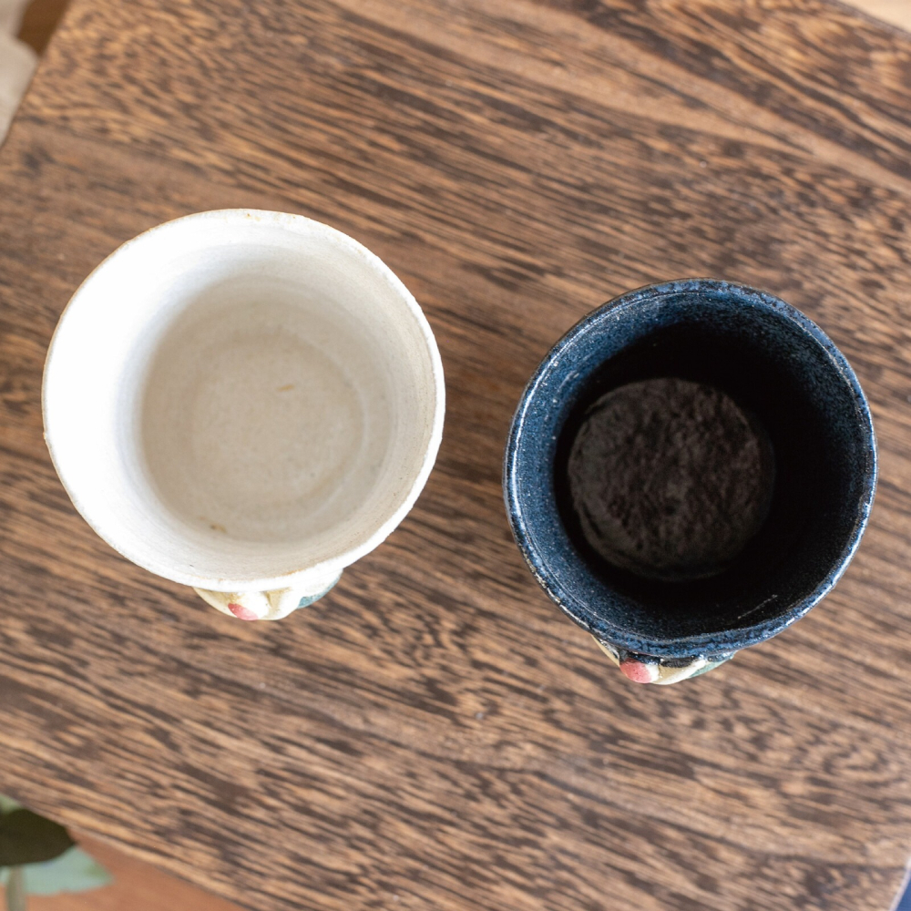 🍶 桂山窯 | Climbing 清酒杯｜夏冬款｜美濃燒-細節圖3