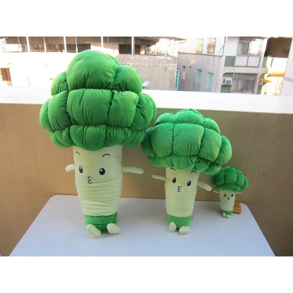 花椰菜娃娃 花椰菜 娃娃 4吋~8吋 新娘棒花 伴郎捧花 嘟嘴花椰菜 花椰菜玩偶抱枕 婚禮小禮物 花椰菜絨毛娃娃-細節圖2