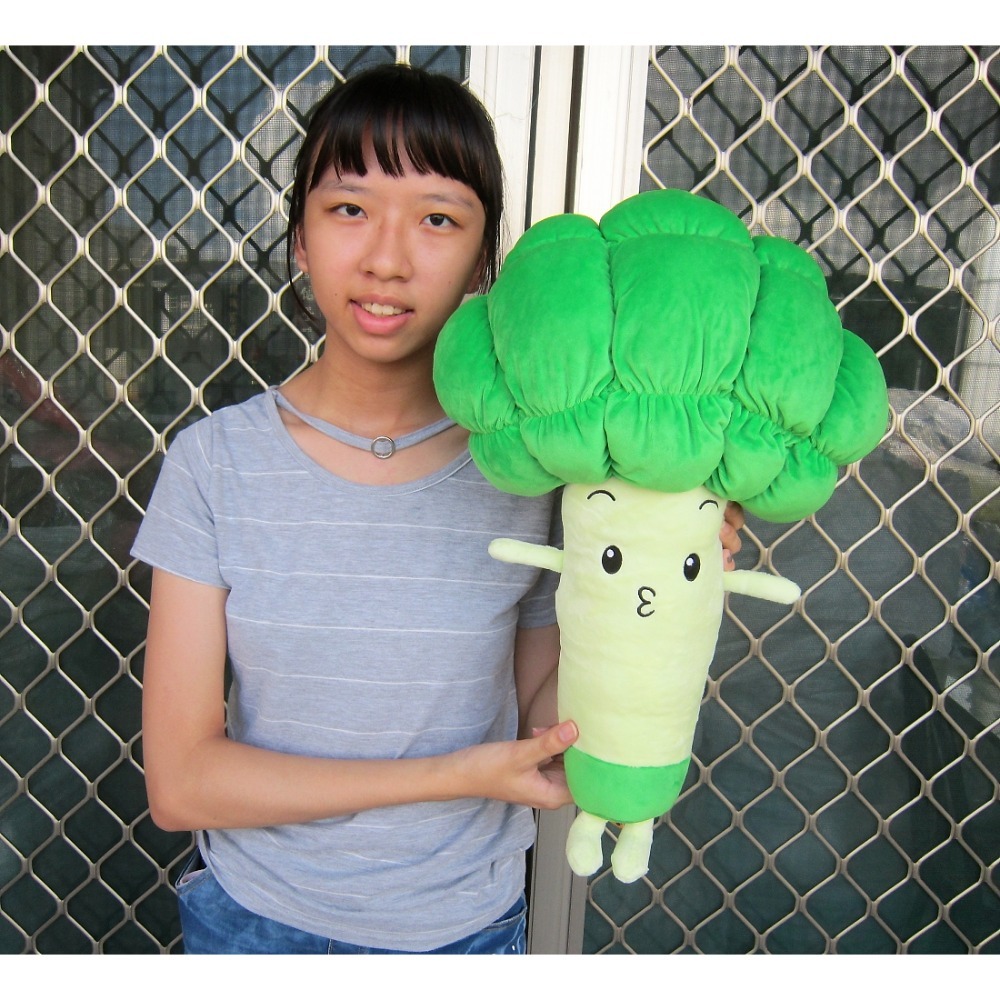 花椰菜娃娃 花椰菜 娃娃 4吋~8吋 新娘棒花 伴郎捧花 嘟嘴花椰菜 花椰菜玩偶抱枕 婚禮小禮物 花椰菜絨毛娃娃-規格圖2