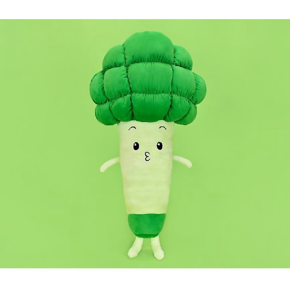 花椰菜娃娃~捧花玩偶~蔬菜娃娃~玉米玩偶~高50~玉米抱枕 玉米娃娃 花椰菜抱枕 ~生日/情人/婚禮物-細節圖2