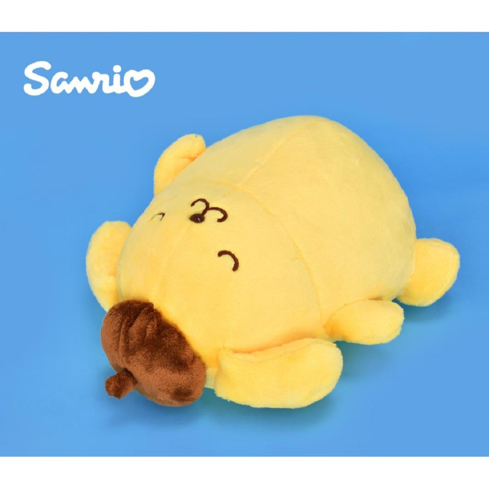 布丁狗娃娃 正版三麗鷗 布丁狗 16吋 躺姿布丁狗絨毛玩偶 布丁狗玩偶~生日情人禮物~全省配送-細節圖2
