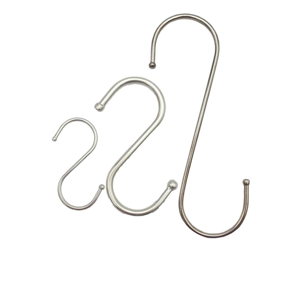 【小美紀】不割手 不鏽鋼 S掛勾(居家用品)衣帽掛勾 廚房掛勾 浴室掛勾 園藝掛勾 s鉤 s勾 廚房用品 安全掛勾 掛鉤-細節圖2