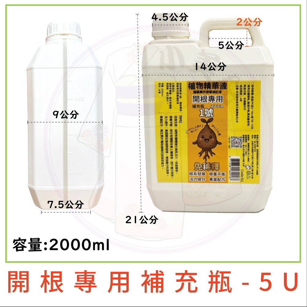 【小美紀】植物精華液 爆芽王 多肉 喜酸性 藍莓 仙人掌 開根 成長肥 開花肥 觀葉植物 肥料 花肥 養葉肥-規格圖11