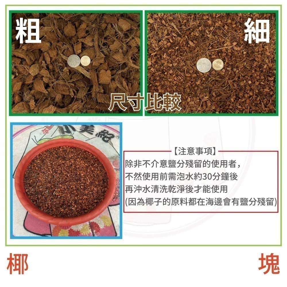 【根呼吸】椰磚 椰塊(園藝資材)土壤 培養土 盆栽 植樹 植物 土壤介質 椰土 植物栽培 有機土壤 椰纖土 椰塊 椰磚-細節圖8