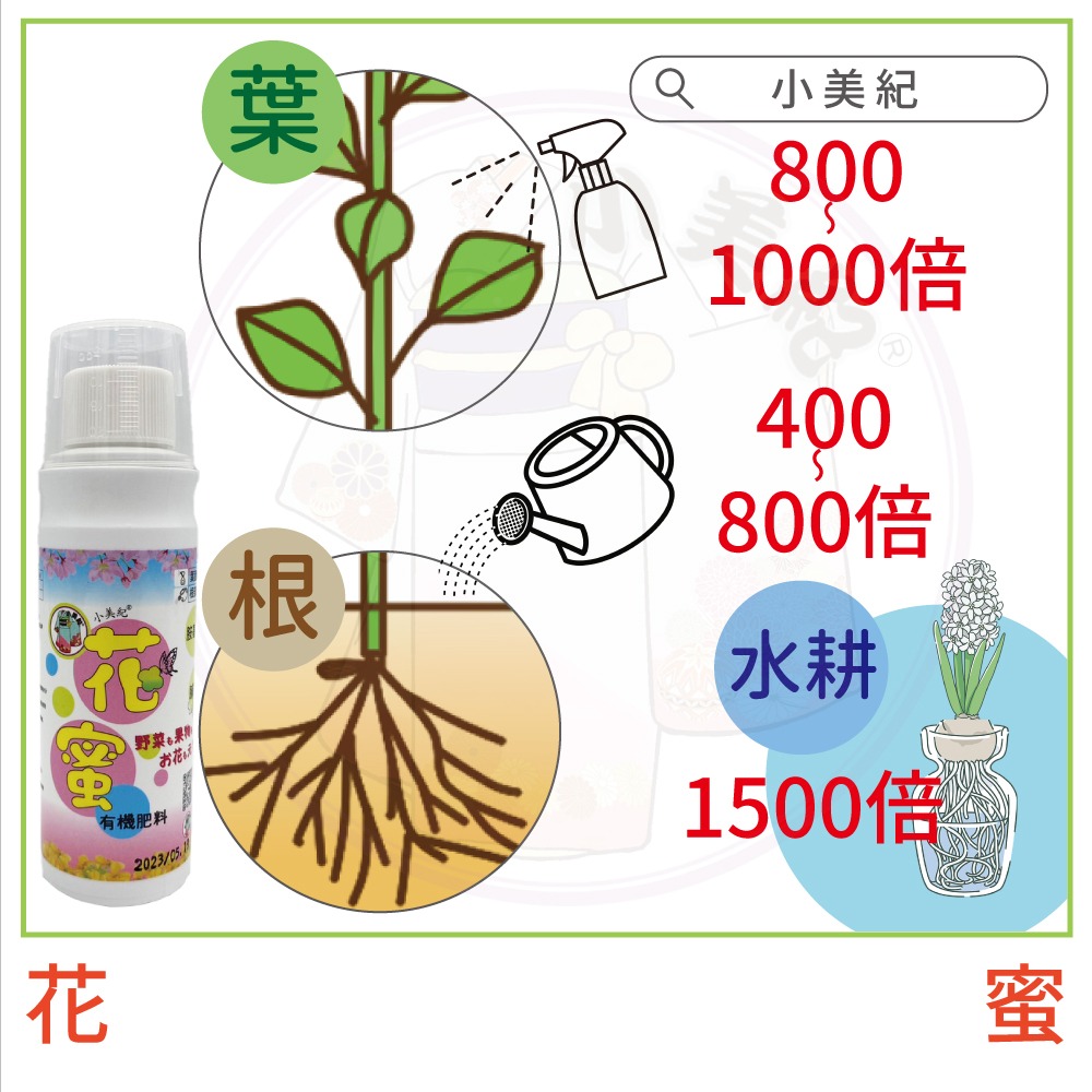 【小美紀】必達水溶性速效肥（園藝資材）必達 翠筠植物成長肥 促進開花肥 盆栽肥料 花肥 開花 結果肥 肥料 植物成長肥-規格圖8