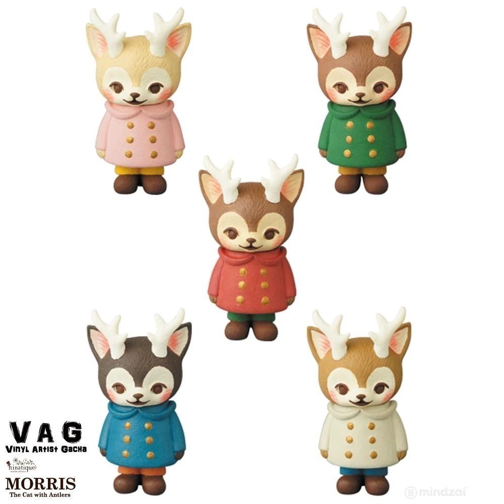 現貨 VAG SERIES 12 MORRIS 角鹿 角貓 鹿角貓 小鹿先生 扭蛋 轉蛋 MEDICOM TOY 鹿 貓-細節圖2