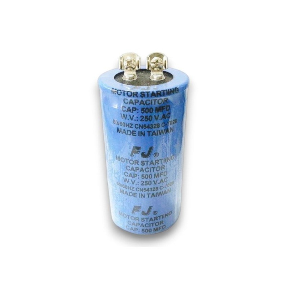『正典UCHI電子』台灣製 啟動電容 500MFD 250V 125V 單相馬達 啟動電容 公司貨-細節圖3
