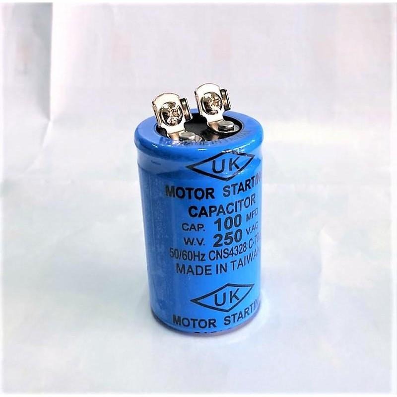 『正典UCHI電子』台灣FJ 啟動電容 100MFD 100uf 125v 250V 台灣公司貨 單相馬達 1/4HP-細節圖3