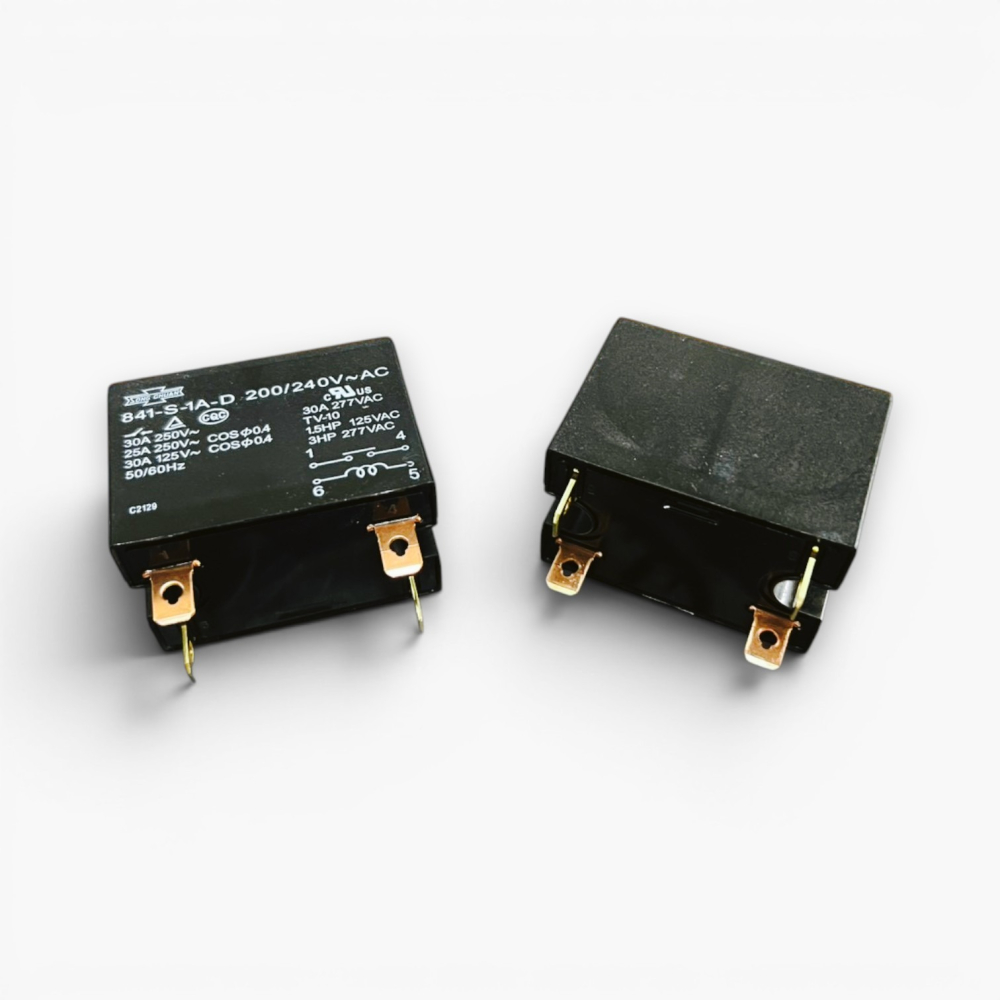 『正典UCHI電子』松川 841-S-1A-D 12V 110V 220V 30A 4腳繼電器 冷氣 空調繼電器-細節圖2