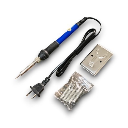 『正典UCHI電子』快速加熱 內熱式電烙鐵 60W 可調溫 200~450℃ 恆溫烙鐵 110V 速熱烙鐵 焊錫維修-規格圖7