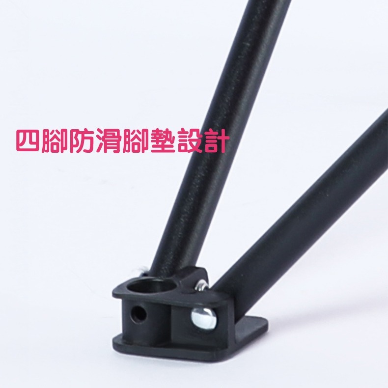 🍓 Disney 正版授權｜靠背式草莓熊摺疊凳-桃紅版🍓-細節圖5