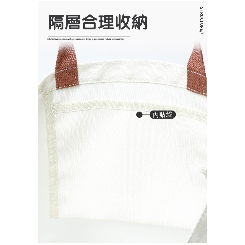 Disney 迪士尼 超萌米奇大容量帆布包-細節圖3