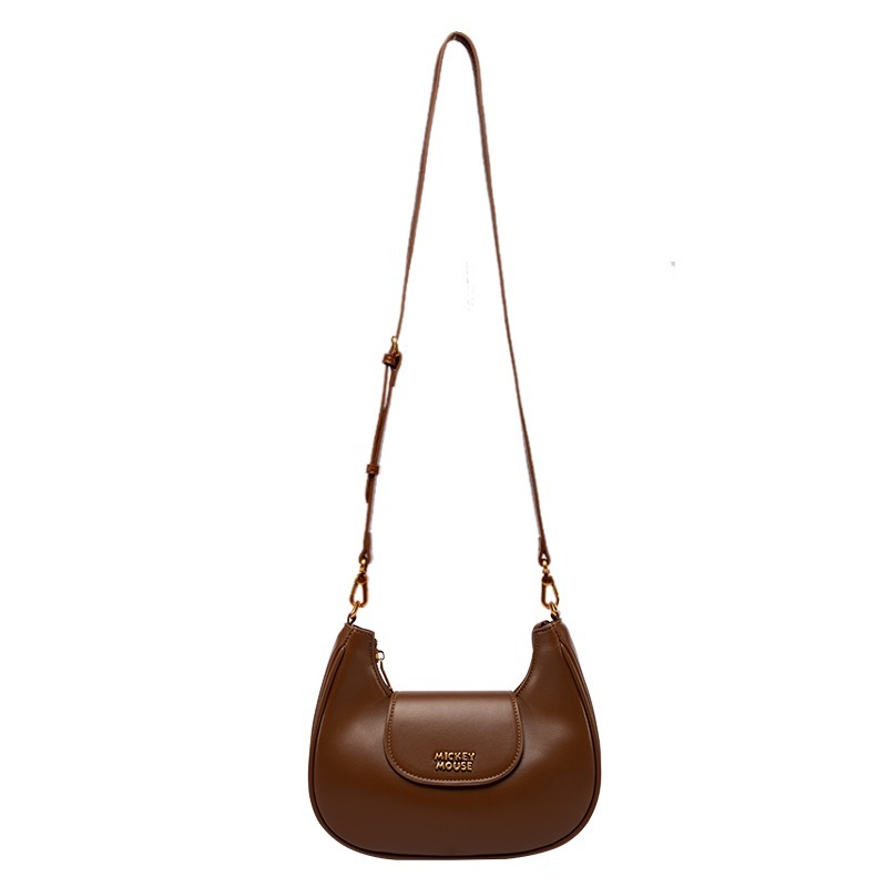 Disney迪士尼 輕奢月牙法棍包-細節圖4