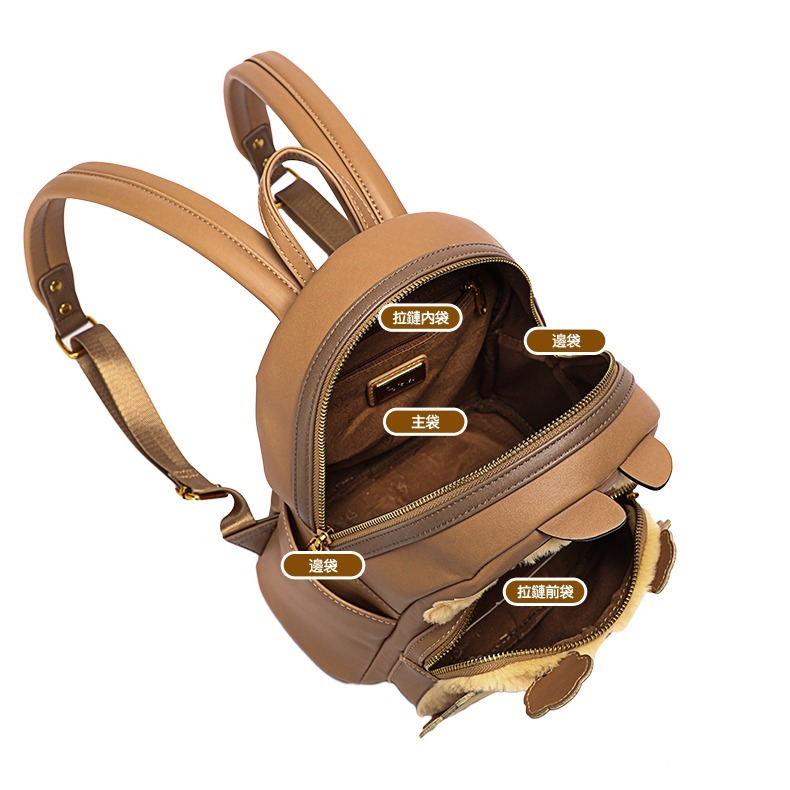 Disney 迪士尼 奇奇蒂蒂萌趣雙肩包-細節圖6